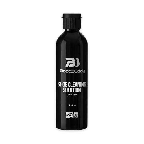 Boot Buddy® Shoe Cleaning Solution – Effective Cleaner for Trainers, Sneakers, Leather, Canvas & Suede (120ml)