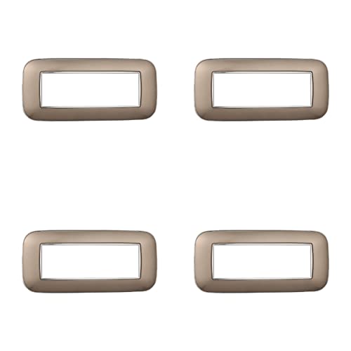 Plaque compatible Bticino Axolute 6 modules pour rénover support jauni - 2