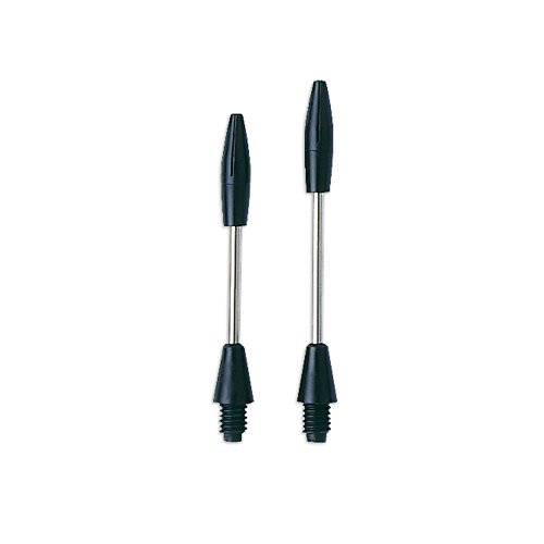 Unicorn Darts Jetstem Eje Corto, Rosca pequeña, Unisex Adulto, Negro, Talla única