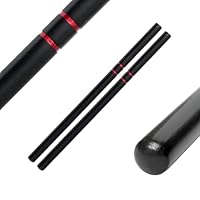 DEPICE Unisex – Erwachsene W-ESS-2x-V2 Escrima, schwarz, Uni