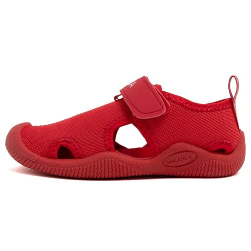 Image of Nautica Kids Water Shoes for Boys Girls Toddler Quick Dry Swim Shoes Aqua Socks Beach Pool Closed Toe Barefoot Summer Watershoes for Toddlers Size 5-12