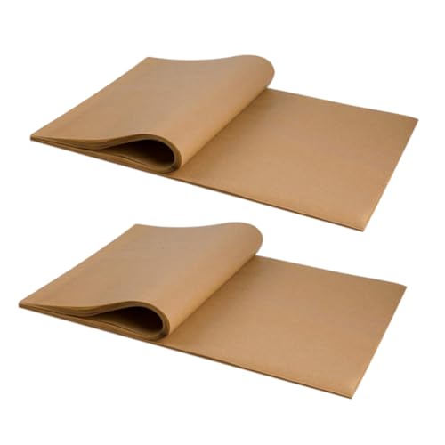 Tofficu 100個 不粘 無添加蒸?紙 バーベキュー エアフライヤー対応 耐油 耐熱ベーキングシート 食品グレードクッキングペーパー キッチン用