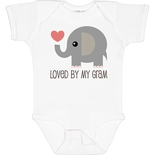 inktastic Loved By My Gram Grandchild Baby Bodysuit