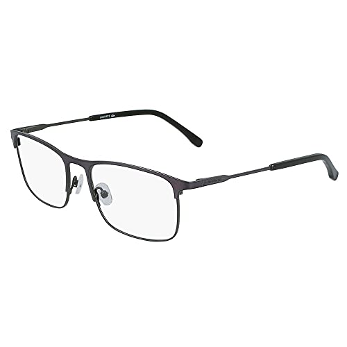 La Mejor Lista de Armazones Lacoste , listamos los 10 mejores. 40 GAFAS LACOSTE - L2252 C: GUNMETAL/ARMY GREEN/EYE SIZE: 54 BRIDGE: 18 HORIZONTAL MEASUREMENT: 54,08 VERTICAL MEASUREMENT: 38,98