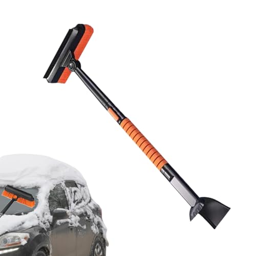 Brosse à neige et grattoir à glace télescopique pour protéger votre voiture l'hiver
