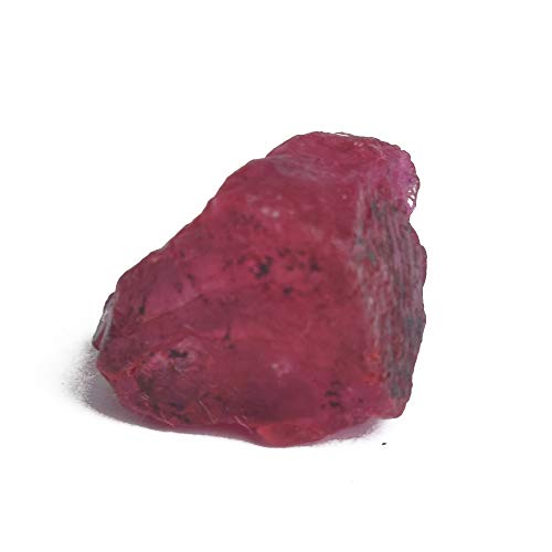 Authentic Red Ruby Chunk 19.50 Ct Natural Certified Ruby Schorl Rough Healing Crystals Ruby