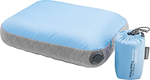 Cocoon - Premium - Ultralight Aircore Hood Pillow - Light Blue Grey - One Size #TOP20