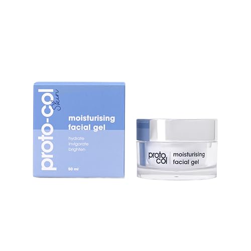 Proto-col Collagen Moisturiser Face Cream - Hyaluronic Acid Moisturiser for Skin Hydration - Skin Firming Face Care Cream with Vitamins A, C and E (50ml)
