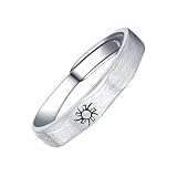 Anillo de promesa de : se puede utilizar como un gran para tus , ser querido, etc, anillo ajustable