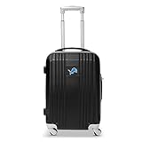 Denco NFL Detroit Lions Hardcase Two-Toned Luggage Carry-On Spinner, 21'