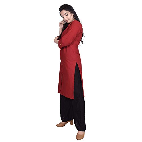 Image of Women's Cotton Regular Kurta
