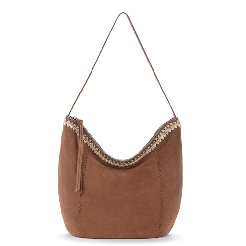 Image of The Sak Sequoia Hobo Bag - Premium Large Leather Women's Handbag for Everyday & Travel - Durable Purse With Zipper Pocket