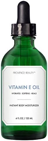 Instant Body Moisturizer Vitamin E Oil - Hydrates, Softens and Heals - for Face, Nails and Hair. Powerful Healing, Anti-Aging, Hydration Therapy - 4 Oz