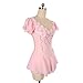 Kmeruoys Figure Skating Dress Women's Girls' Ice Skating Competition Dress Party Wear (Color : Pink, Size : 130CM)