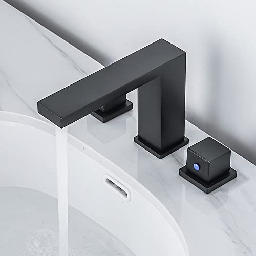 Robinet mitigeur de lavabo 3 trous rétro eau chaude et froide