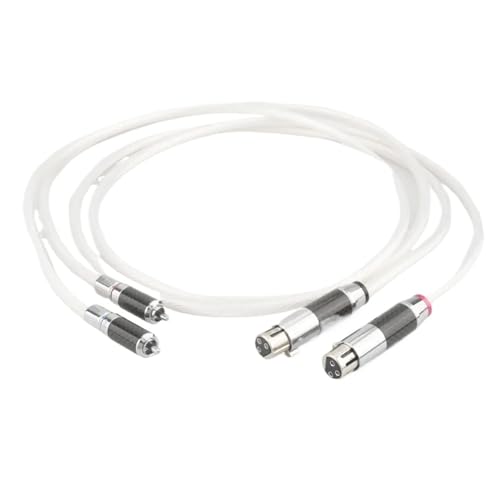 Cable adaptador 50cm XLR a RCA para audio miniatura 2