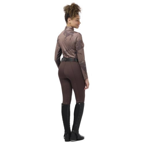 Image of Kerrits Women's Coolcore Full Leg Grip Horse Riding Tights - Cooling Equestrian Leggings, Silicone Grip, Pockets