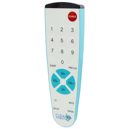 New Clean Remote Big Button by ALCO, Universal TV Remote Control - CR2BB by ALCO - Used condition - US$11.39
