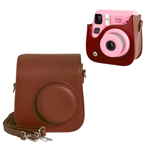 Funda para cámara Fuji Mini SE/7 Plus en cuero sintético miniatura 1