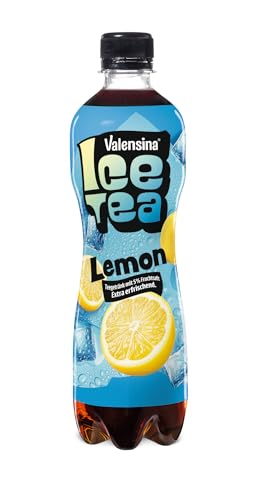 Valensina IceTea Lemon 12 x 0,5l, Eistee Zitrone, Einweg