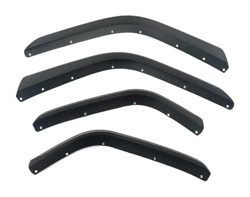 Guardabarros para Jeep Wrangler JL 2018-2023: kit de molduras de protección delantera y trasera