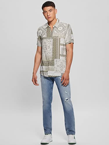 Chemise patchwork Guess en rayonne pour vos sorties