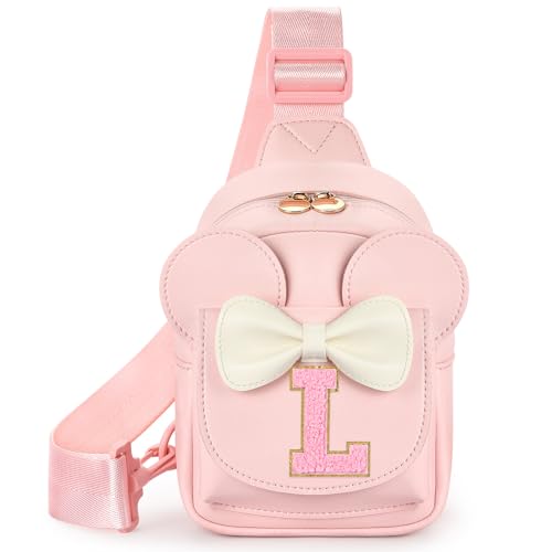 Image of Mibasies Sling Bag for Girls Gift, Toddler Girl Toys, Solid Pink L