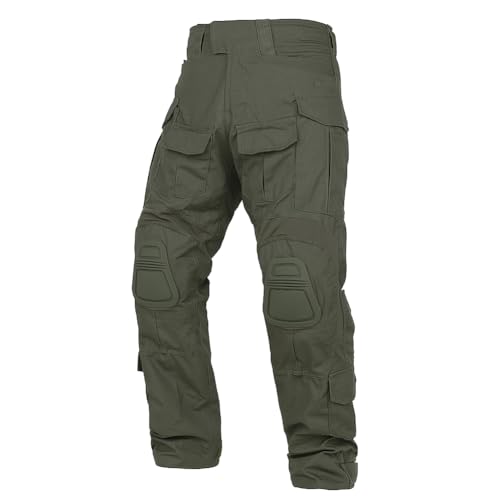IDOGEAR G3 Combat Pants Multi-Cam - Tactical Pants With Knee Pads For Airsoft, Hunting & Outdoor Activities