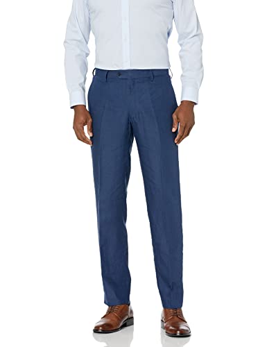 Palm Beach Men's Oxford Navy Linen Suit Seprate Pant