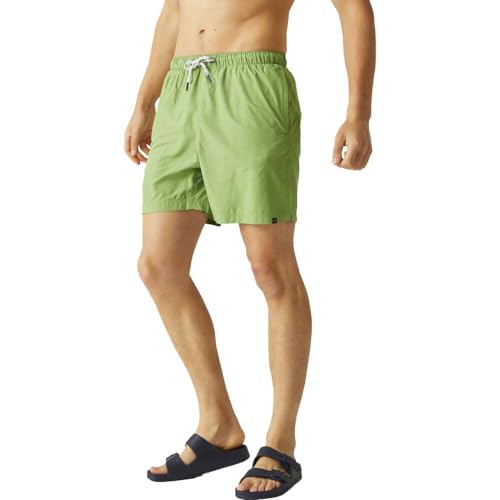 Regatta Mens Mackleyna Swim Shorts Summer Holiday Beach Swimming Trunks Green