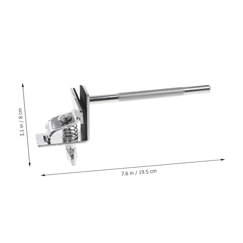 Soporte de extensión para cowbell de batería Alasum, abrazadera para bombo, soporte de montaje, accesorio para percusión miniatura 2