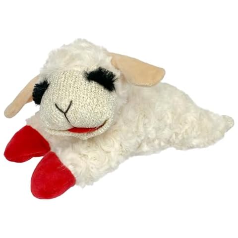 MULTIPET Plush Dog Toy - Lambchop 10" Cover