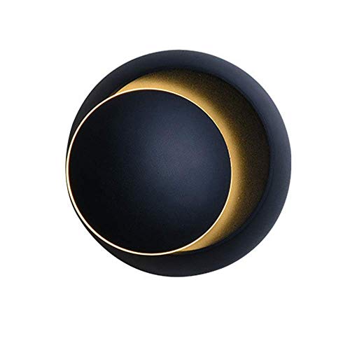 Applique LED ronde Eclipse pour un éclairage mural non éblouissant 14cm