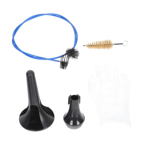 Sosoport Complete Trumpet Care Kit Trumpet Cleaning Brush Set Valves Casing Brush Horn Brush Trumpet