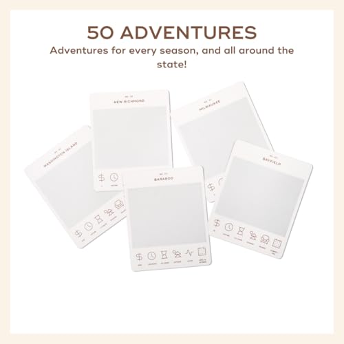 Wisconsin Adventure Bucket List - 50 Scratch-Off Cards by Reach International Outfitters - Used condition - Image 6