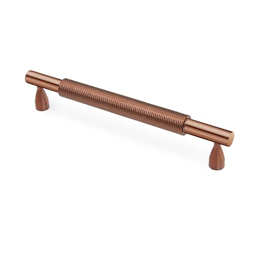 Image of Plantex Cabinet Handle /224mm Handle for Cabinet /Furniture /Door Pull-Push Handle for Home /Office - Pack of 1 (Rose Gold)