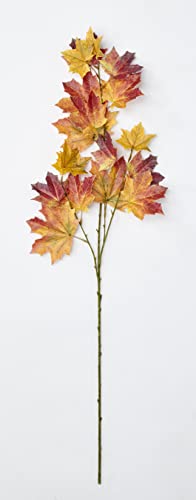 Worth Imports 41" Fall Maple Leaves Spray, Multicolor