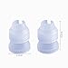 30 Pack Plastic Standard Couplers Cake Decorating Coupler Pipe Tip Coupler for Icing Nozzles,Cake Baking Tools Accessories