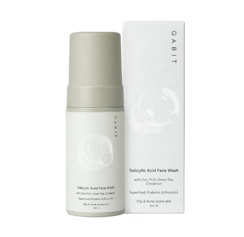 Gabit Salicylic Acid Face Wash for Oily, Acne Prone Skin ...