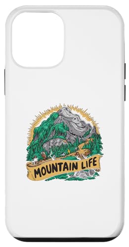 Mountain Life �t�H���X�g �R�e�[�W ���� �����Y ���f�B�[�X �L�b�Y �K�[���Y �X�}�z�P�[�X iPhone 12 mini �p