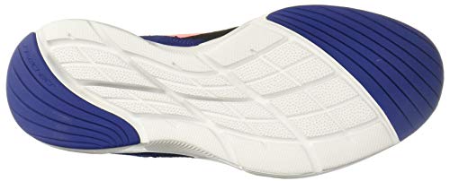 Skechers Skechers Women's Meridian-CHARTED Trainers, Blue (Navy & Black Leather/White, Pink & Turquoise Mesh/Trim Nvmt), 6 (39 EU)