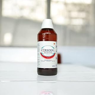 Corsodyl Mint Flavour Mouthwash, Specially Designed Benefits for Stop and Prevent Bleeding Gums, Irritated Gums, Mouth Ulcers, 600ml