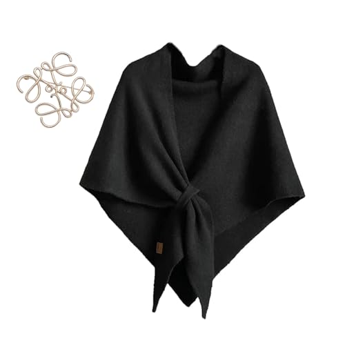 Shawl Wraps for Women, Pashmina Women Knitted Shawls and Wraps Cardigan Cape Wool Cashmere Shoulder Top Sweater Scarf