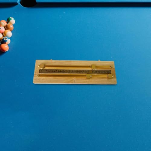 Marcador de puntuación para billar y snooker montado en pared miniatura 4