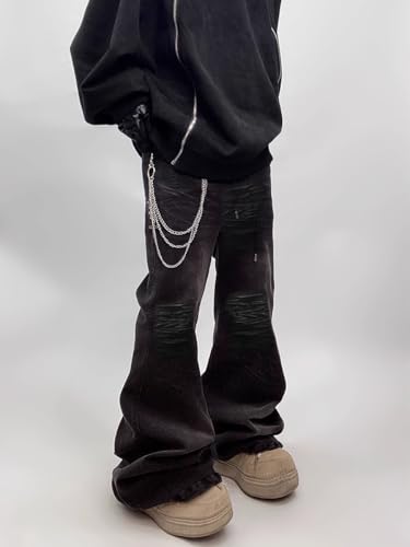 Men's Jeans Spring Autumn Hip Hop Slim Retro Denim Long Pants for Men3