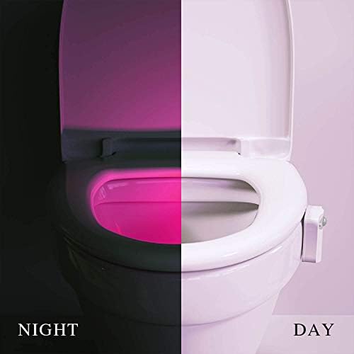 BEAN LIEVE 16 Colors Night Light - Toilet Night Light, Automatic Motion Sensor Light for Bathroom Washroom, Glow Bowl Night Light Fit for Any Toilet