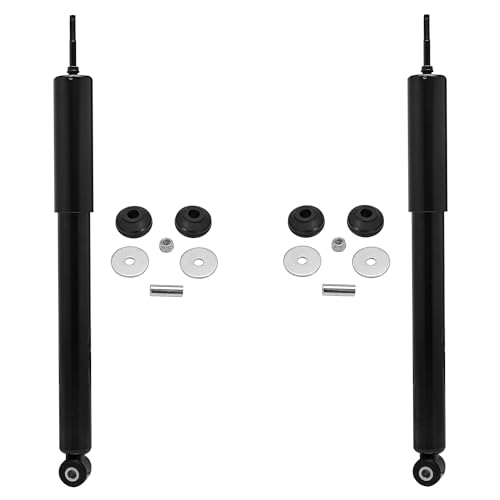 Image of Detroit Axle - Rear 2pc Shock Absorbers for 12-15 Honda Civic, 2 Shock Absorbers Assembly 2012 2013 2014 2015 Replacement