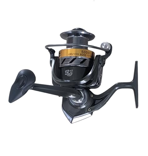 Image of AUF Penn 6000 Series Gear Ratio 5.1:1 Fishing Spinning Reel 12+1 ballbearing