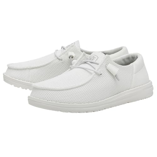 Image of HEYDUDE Women's Wendy Funk Mono Slip On Shoe | Stretch Knit Upper, Cushioned Foam Insole, Ultralight Casual Loafer