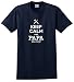 ThisWear Keep Calm and Papa Will Fix It, Gift For Grandpa T-Shirt X-Large Navy
